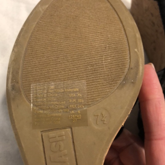 Black wedges 7.5 - Picture 7 of 7